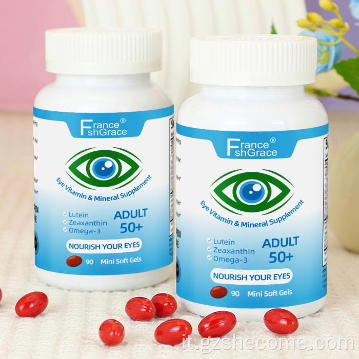Shecome Eye Vitamin Mineral Softgels Supporto per la vista degli occhi